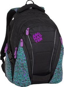 BAGMASTER Plecak szkolny Bag 8 C czarny 1
