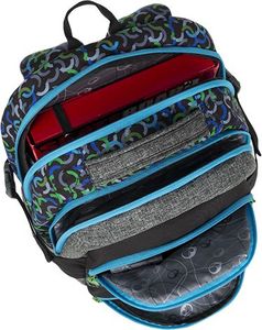 BAGMASTER Plecak Szkolny dwukomorowy Theory 9 E niebieski 7