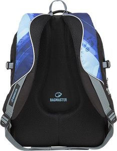 BAGMASTER Plecak Szkolny dwukomorowy Theory 9 D niebieski 3