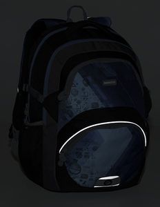 BAGMASTER Plecak Szkolny dwukomorowy Theory 9 D niebieski 8