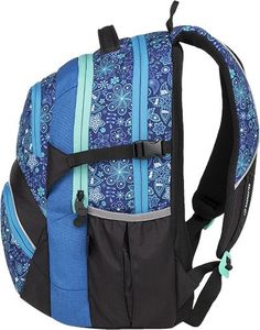 BAGMASTER Plecak Szkolny dwukomorowy Theory 9 C niebieski 2