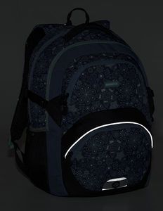 BAGMASTER Plecak Szkolny dwukomorowy Theory 9 C niebieski 8