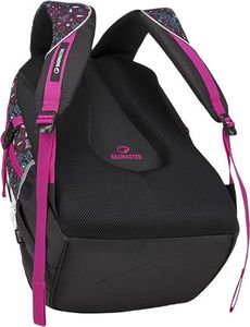 BAGMASTER Plecak Szkolny dwukomorowy Theory 9 B czarny 6