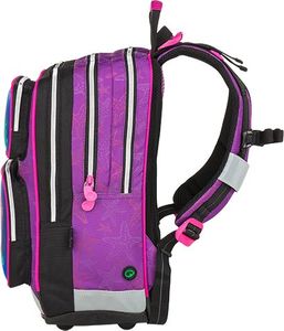 BAGMASTER Plecak szkolny Galaxy 9 C fioletowy 2