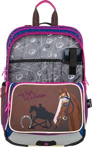 BAGMASTER Plecak szkolny Galaxy 9 B niebieski 5