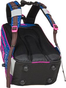 BAGMASTER Plecak szkolny Galaxy 9 B niebieski 6