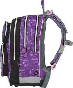 BAGMASTER Plecak szkolny Galaxy 9 A fioletowy 2