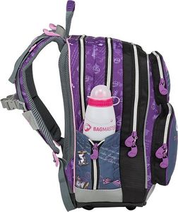 BAGMASTER Plecak szkolny Galaxy 9 A fioletowy 4