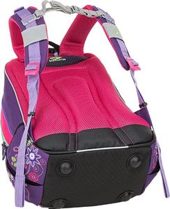 BAGMASTER Plecak Szkolny trzykomorowy Mercury 9 A Violet/pink/green 6