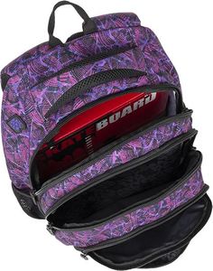 BAGMASTER Plecak szkolny trzykomorowy Energy 9 D violet/black 7