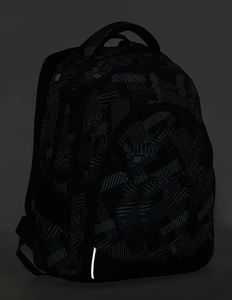 BAGMASTER Plecak Młodzieżowy trzykomorowy Digital 9 C Petrol/blue/black 9