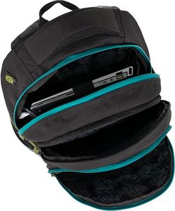BAGMASTER Plecak Młodzieżowy trzykomorowy digital 9 B Blue/green/black 8