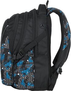 BAGMASTER Plecak Młodzieżowy trzykomorowy Bag 9 D Blue/gray/black 2