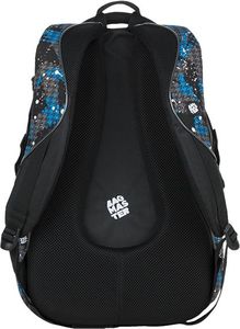BAGMASTER Plecak Młodzieżowy trzykomorowy Bag 9 D Blue/gray/black 3