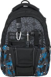 BAGMASTER Plecak Młodzieżowy trzykomorowy Bag 9 D Blue/gray/black 5