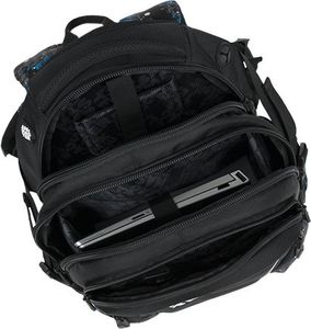 BAGMASTER Plecak Młodzieżowy trzykomorowy Bag 9 D Blue/gray/black 7