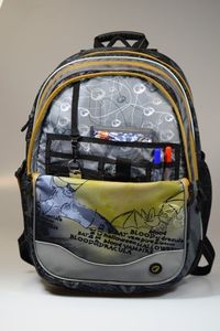 BAGMASTER Plecak szkolny EV 0115 B nietoperze 4