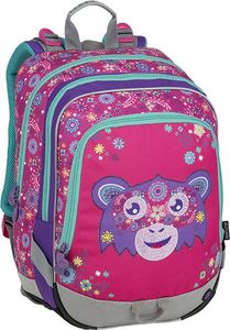 BAGMASTER Zestaw szkolny Alfa 9 A różowy 2