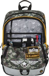 BAGMASTER Zestaw duży ALFA 8 D plecak,piórnik,worek,butelka,śniadaniówka 6