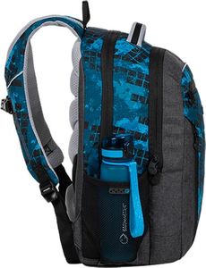 BAGMASTER Plecak szkolny trzykomorowy Boston 20 B niebieski 5