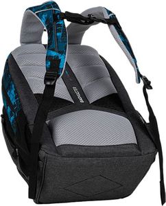 BAGMASTER Plecak szkolny trzykomorowy Boston 20 B niebieski 6