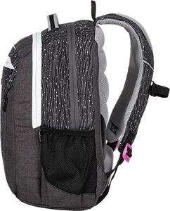 BAGMASTER Plecak szkolny trzykomorowy Boston 20 A szary 3