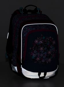 BAGMASTER Zestaw duży ALFA 20 A plecak,piórnik,worek,butelka,śniadaniówka 7