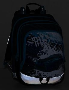 BAGMASTER Zestaw mały ALFA 20 D plecak,piórnik,worek 10