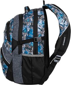 BAGMASTER Plecak Szkolny Theory 20 A dwukomorowy 2