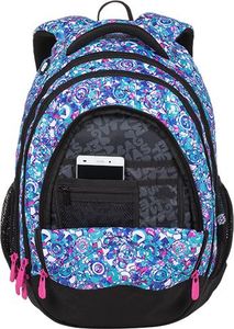 BAGMASTER Plecak szkolny młodzieżowy Energy 20 B trzykomorowy niebieski 3