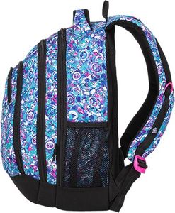 BAGMASTER Plecak szkolny młodzieżowy Energy 20 B trzykomorowy niebieski 7