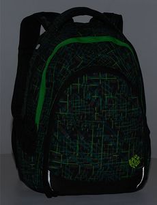 BAGMASTER Plecak szkolny Digital 20 D zielony 9