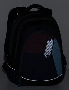 BAGMASTER Plecak szkolny Digital 20 C niebieski 8