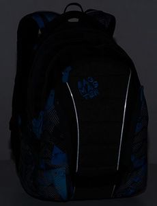BAGMASTER Plecak szkolny Bag 20D czarny 5