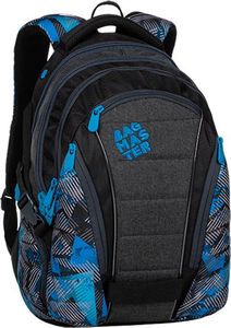 BAGMASTER Plecak szkolny Bag 20D czarny 6