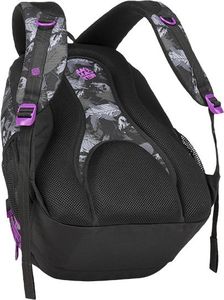BAGMASTER Plecak szkolny trzykomorowy Energy 9 A Violet/gray/black 5