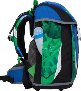 BAGMASTER Plecak szkolny Polo 7 B Blue/green/black 3