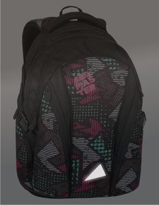 BAGMASTER Plecak szkolny Bag 7 B czarny 6