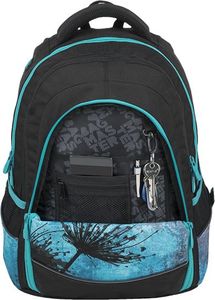 BAGMASTER Plecak szkolny Digital 9 A czarny 5