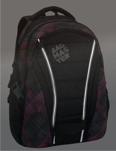 BAGMASTER Plecak szkolny Bag 6 E czarny 8