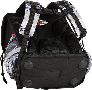 BAGMASTER Tornister szkolny Lim 9 B czerwony+czarny+biały 5