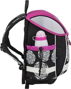 BAGMASTER Tornister szkolny Lim 9 A różowy+czarny+biały 4