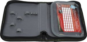 Piórnik BAGMASTER Piórnik szkolny turkusowy + czarny Bagmaster Case Mercury 9 B 3