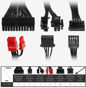 Zasilacz Thermaltake Toughpower 1000W (PS-TPD-1000MPCGEU-1) 2