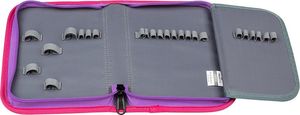 Piórnik BAGMASTER Piórnik szkolny fioletowy + różowy Bagmaster Case Mercury 9 A 4