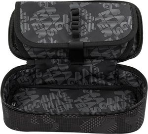 Piórnik BAGMASTER Piórnik Młodzieżowy jednokomorowy czarny moro Bagmaster Case Digital 9 F Dark Gray/black 3