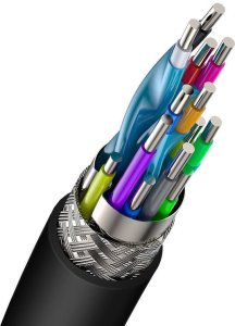 Kabel Baseus HDMI - HDMI 8m czarny (CAKGQ-E01) 6