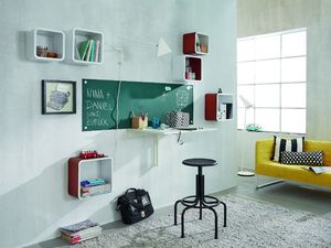 Gekkofix Tablica Samoprzylepna Folia Okleina KREDOWA ZIELONA 45x50cm L2 + Kreda 2