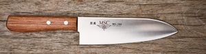 Masahiro Nóż MSC Santoku 165mm [11051] uniwersalny 4