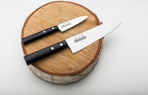 Masahiro Nóż Masahiro Sankei Paring 90mm czarny [35844] uniwersalny 2